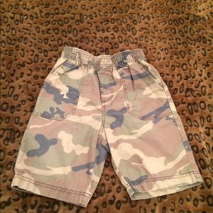Boys camo shorts